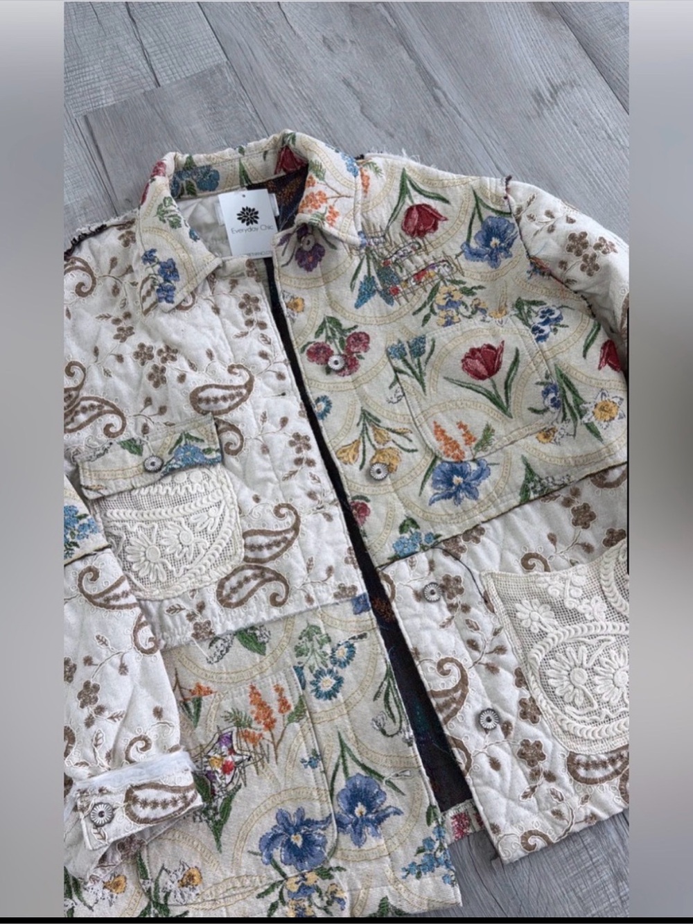 Everyday Chic Boutique Luminous Threads Jacket